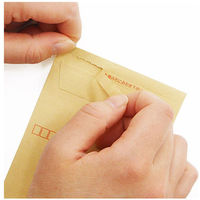 エヒメ紙工 N'sらくらく開封クラフト封筒 長形3号 16枚入 NSL-01 5個