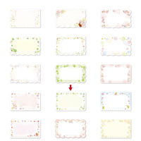 ササガワ ファンタジーカード カラフルクローバー 16-883 1セット(100枚入)