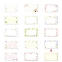 ササガワ ファンタジーカード ロマンフラワー 16-887 1セット(100枚入)