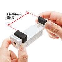 サンワサプライ スマートフォン三脚ホルダー DG-CAM20 1個（直送品）