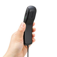 サンワサプライ　4極対応ハンドセット/Φ3.5ｍｍミニプラグ/MM-HS405BK 1個（直送品）