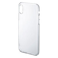 【処分品】サンワサプライ クリアハードケース （iPhoneX 2017年） PDA-IPH017CL 1個（直送品）