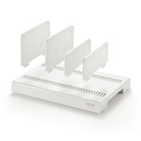 サンワサプライ タブレット・スマートフォン用スタンド(7台収納タイプ) PDA-STN20W 1台