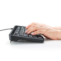 サンワサプライ 静音スリムキーボード SKB-SL29BK 1個