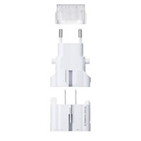 サンワサプライ 海外電源変換アダプタ ホワイト TR-AD4W 1個（直送品）