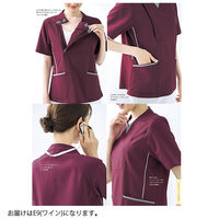 サーヴォ スクラブ（男女兼用） ワイン SS MSCU-1805 1枚（直送品）