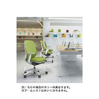 【無料引取付き】C631XW FMP3 |オカムラ シルフィー オフィスチェア ローバック 樹脂脚 背メッシュ 肘無し ミディアムブルー 1脚（直送品）