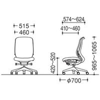 【無料引取付き】C637XR FSF5 |オカムラ シルフィー 肘なし 背クッション ハイバック ブラックボディ 樹脂脚 ライムグリーン 1脚（直送品）