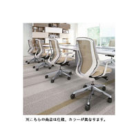 【無料引取付き】C687XW FSG6 |オカムラ シルフィー オフィスチェア ハイバック 樹脂脚 背クッション 可動肘付 ブルーグリーン 1脚（直送品）