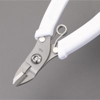 エスコ 133mm プラスチックニッパー(ステンレス製) EA536HG-125 1セット(3個)（直送品）