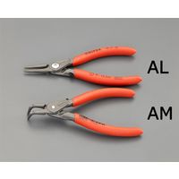 エスコ 19ー 60mm 穴用スナップリングプライヤー(ストッパー付) EA590AM-2 1本（直送品）