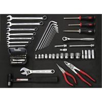 エスコ [62個組] 工具セット EA612SC-58 1セット（直送品）