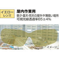 ハードグラス HG-1 イエロー HG-1Y TJMデザイン（直送品）