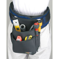 アラウンド ザ ウエスト 胴当てベルト（M） 黒 AW-DBMKU 1箱（6個入） TJMデザイン（直送品）