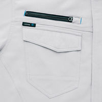 アイトス HERO’S UNIFORM 長袖サマーブルゾン（男女兼用） チャコール 6L AZ-2930-014-6L（直送品）