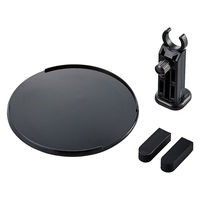 エレコム 車載アクセサリー/スマホスタンド/テープ貼付タイプ/ブラック P-CARS01BK 1個（直送品）