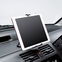 エレコム 車載アクセサリー/スマホ・タブレット対応スタンド/ゲル吸盤タイプ/ P-CARTB01BK 1個（直送品）