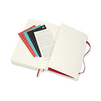 モレスキン 12カ月デイリーダイアリー スカーレットレッド/ソフトカバー/ラージ DSF212DC3Y22 1冊（直送品）