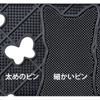 山崎産業 コンドル ラバーマットプリティキャット 40×75 ブラック 4903180196319 1箱(1枚入)