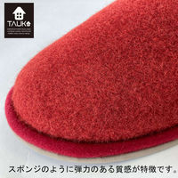 カラースリッパ GS6098 レッド M GS6098_06R 1枚 川島織物セルコン（直送品）