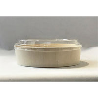 木具輪 （木製弁当箱）エコオリFLR-01B 丸型 本体 300個 SD196032-300 １箱(300個)（直送品）