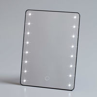 ヤマムラ ブライトニングミラータッチ YLD-2500 BK  1セット(24個入）（直送品）