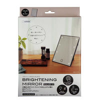 ヤマムラ ブライトニングミラータッチＳ YLD-06 BK  1セット(6個入）（直送品）