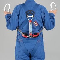 エスコ 墜落制止用器具(フルハーネス/巻取式ツインランヤード付) EA998FF-34 1個（直送品）