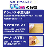 エイ・アイ・エス 抗菌・抗ウイルスシート 漆喰宣言 20x200cm 1枚入 SSN-001 NA（直送品）