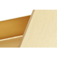 木具輪 金色紙貼箱　外寸235×98×H60ｍｍ　1CS/96個 SD199301-96 １箱(96個)（直送品）