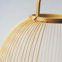 ヤマコー 竹・千筋アフタヌーンティー篭 12468 1個（直送品）