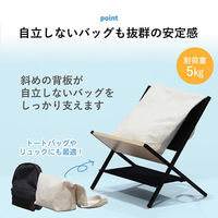 【軒先渡し】林製作所 アンダーデスクワゴン Ｘ脚折り畳みタイプ ブラック×ナチュラル YS-L8 1台（直送品）