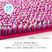 株式会社藤栄 もふ バスマット M 60×40cm さくら MF-101 4545229162574 1枚（直送品）