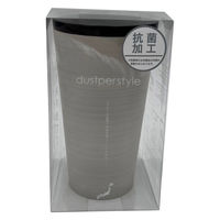 株式会社藤栄 ダスパースタイル 抗菌 トイレポット スモーク グレー DS-504 4545229168507 1個（直送品）