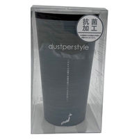 株式会社藤栄 ダスパースタイル 抗菌 トイレポット スモーク ブルー DS-505 4545229168514 1個（直送品）