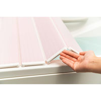 ケィ・マック 風呂ふた 折りたたみ SIAA L14 75×140cm 用 パールピンク 315681 1個（直送品）