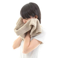 タオル フェイスタオル 30×80cm 思わず頬ずりしたくなるタオル ANGEL STEP Premium ライトブラウン 449655（直送品）