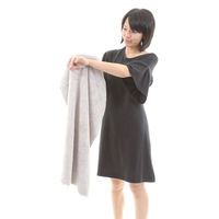 タオル バスタオル 60×120cm 思わず頬ずりしたくなるタオル ANGEL STEP Premium ライトグレー 449663 1個（直送品）