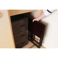 オスマック テーブル 折りたたみ パタパタ便利机ハイ 455270 1個（直送品）