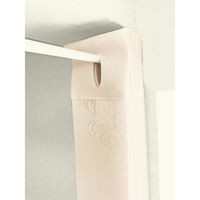 加栄レース アコーディオンカーテン オーナメント柄 フリーカット 150×200cm 469375 1個（直送品）