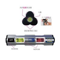 アックスブレーン コンパクトスロープレベル(6色気泡管) SLEー12KAC 1セット(2本)（直送品）