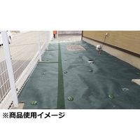 藤原産業 セフティー3 高密度不織布防草シート 無緑(むえん) 1m×20m 66854 1個（直送品）