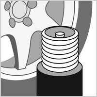 PB SWISS TOOLS ピービ―スイスツールズ スイスグリップ スタービー タイヤバルブレンチ 全長60mm 8197.Vー10 1本（直送品）