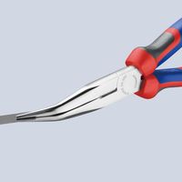 KNIPEX クニペックス 40 ゚先端先曲 ラジオペンチ 200mm コンフォートハンドル パッケージ無 2625ー200 1丁（直送品）