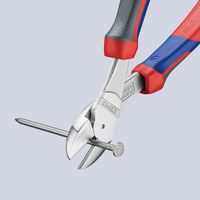 KNIPEX クニペックス 強力型斜ニッパー(硬線用) 200mm コンフォートハンドル パッケージ無 7405ー200 1丁（直送品）