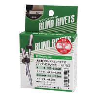 新潟精機 ステンブラインドリベット シールドバルブ 6本入 SSTー526CB 1セット(5個)（直送品）