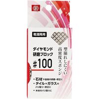 藤原産業 SK11 ダイヤモンド研磨ブロック #100 15603 1セット(4個)（直送品）