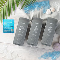 対馬海洋プラ配合 手指消毒剤用  ディスペンサー【カートリッジボトル付】1セット（1個×6） サラヤ MDー300BーOP 限定