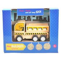 トライブ おもちゃ はたらくくるま工事現場 ダンプカー 木製 410534 1個（直送品）