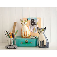 Hannah Turner 貯金箱 Money box Cat ネコ GINGER 423993 1個（直送品）